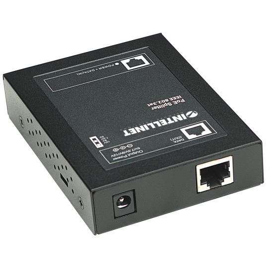 INTELLINET ROZDZIELACZ SPLITTER POE+ IEEE 802.3AT/AF NA 5/7,5/9/12V DC 560443