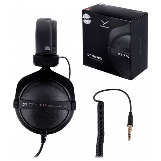 Beyerdynamic DT 770 PRO 80 OHM BLACK LIMITED EDITION - Słuchawki studyjne zamknięte