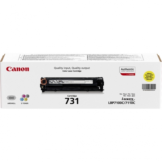 Canon Toner CRG-731 6269B002 Yellow