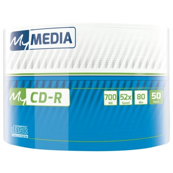 MY MEDIA CD-R 700MB WRAP (50 SPINDLE) 69201