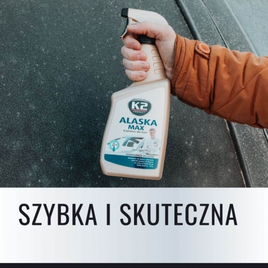 K2 ALASKA 700ml - odmrażacz do szyb