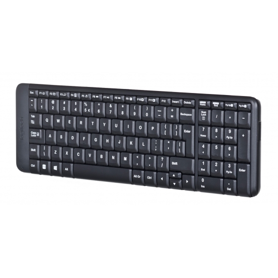 Zestaw klawiatura + mysz membranowa Logitech MK220 920-003168 (USB 2.0; kolor czarny; optyczna)