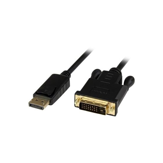 Kabel GEMBIRD CC-DPM-DVIM-1M (DisplayPort M - DVI-D M; 1m; kolor czarny)