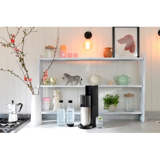 Ekspres SodaStream Duo czarny, 2 butelki