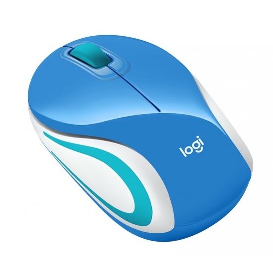 MYSZ LOGITECH Wireless Mini Mouse M187 BLUE