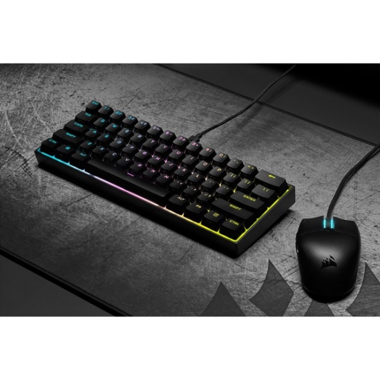 Klawiatura Corsair K65 Mini CHERRY MX SPEED RGB Black