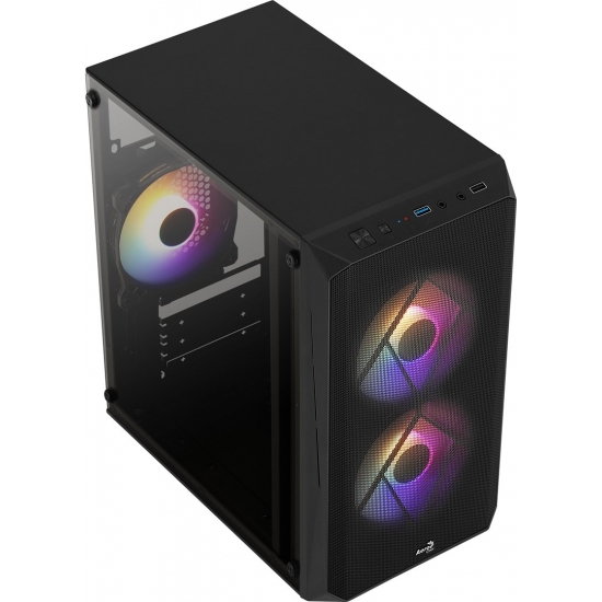 OBUDOWA AEROCOOL GS CS-107-A-BK-v2 FRGB