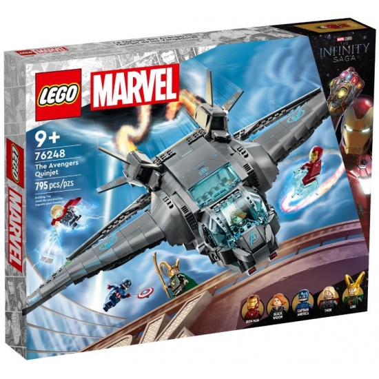 LEGO Super Heroes 76248 Quinjet Avengersów