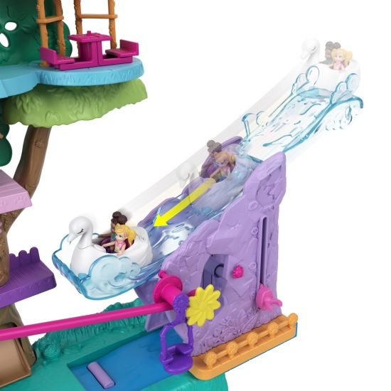 Polly Pocket Przygody zwierzątek Domek na drzewie HHJ06 MATTEL