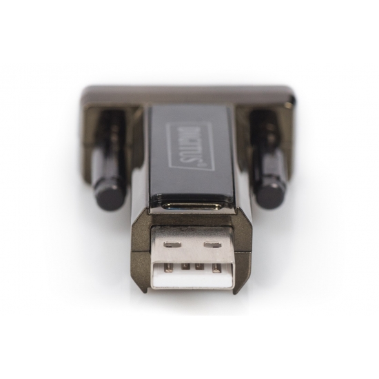 Adapter DIGITUS DA-70156 (USB M - RS-232 M; kolor czarny)