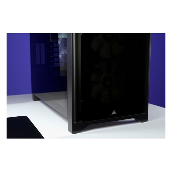 CORSAIR iCUE 4000X RGBTG Mid Tower BLACK