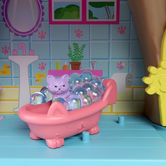 Polly Pocket Przygody zwierzątek Domek na drzewie HHJ06 MATTEL