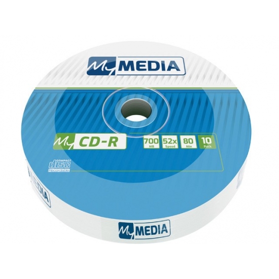 MY MEDIA CD-R 700MB WRAP (10 SPINDLE) 69204