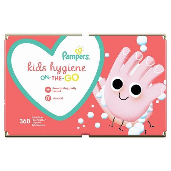 PAMPERS Chusteczki Kids Hygiene On-the-Go 9x40szt