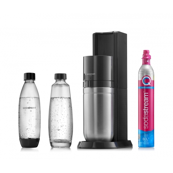 Ekspres SodaStream Duo czarny, 2 butelki