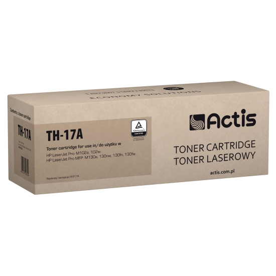 Toner ACTIS TH-17A (zamiennik HP 17A CF217A; Standard; 1600 stron; czarny)