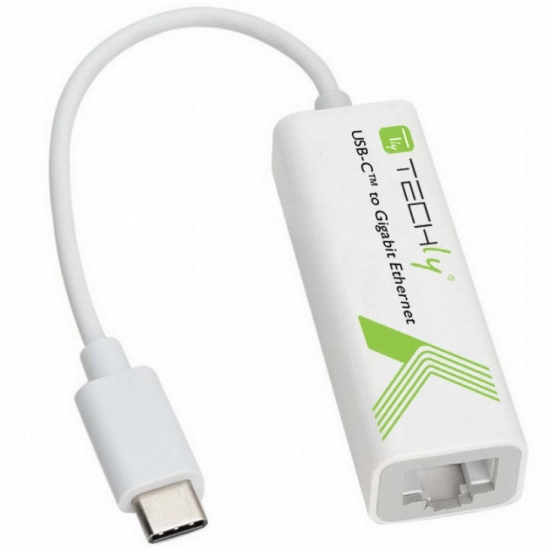 TECHLY KARTA SIECIOWA ADAPTER USB-C 3.1 NA RJ45 GI