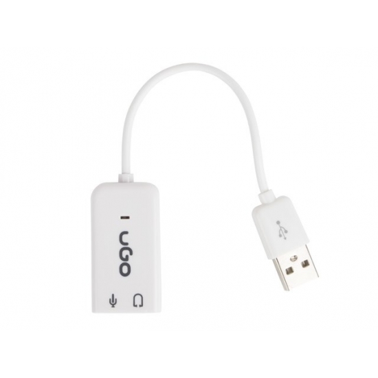 Karta dźwiękowa UGO UKD-1086 (Zewnętrzna; USB 2.0)