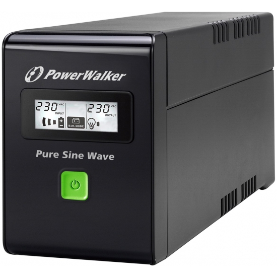 Zasilacz UPS POWER WALKER VI 800 SW FR (TWR; 800VA)